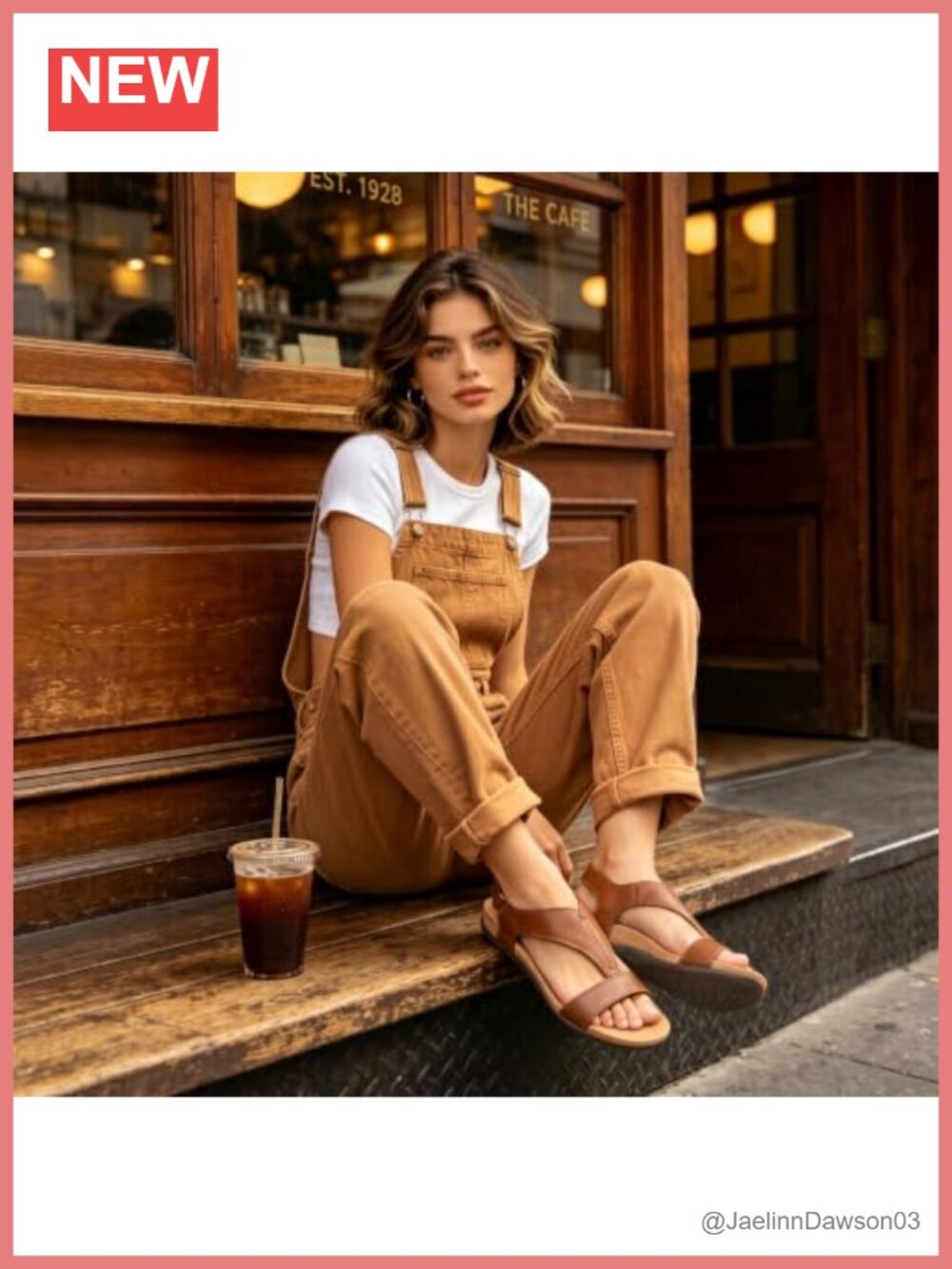 Orthopedic Flat Sandals T-Strap Arch Support Adjustable Sandals